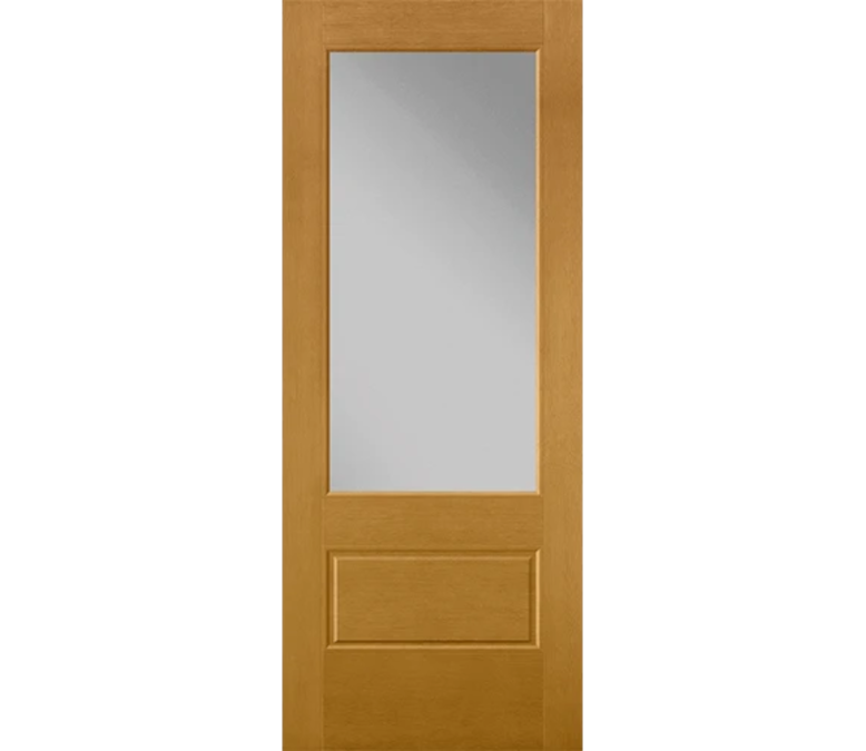 Grand Junction 3 Quaters Light Fiberglass Entry Door