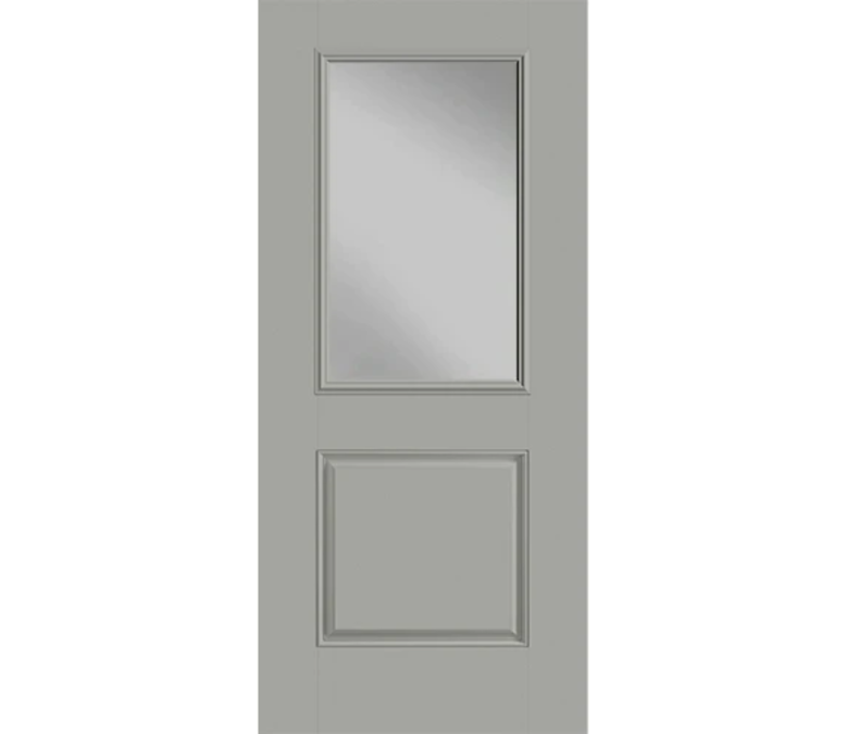 Grand Junction Half Light 1 Panel Fiberglass Entry Door