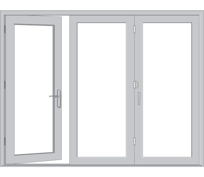 Grand Junction Pella Architect Reserve Series Contemporary Bifold Patio Door